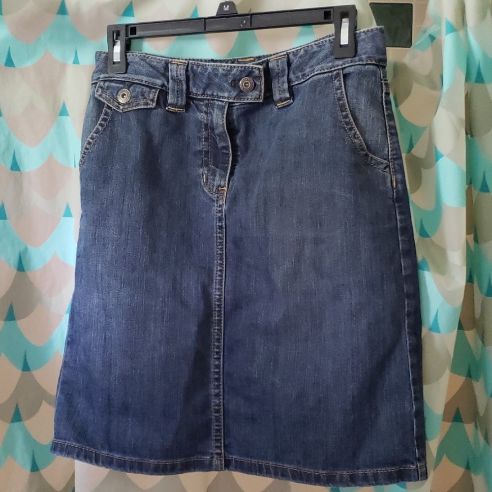 Jean skirt